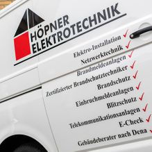 Höpner Elektrotechnik Elektro Kompetenz Team uns Firma